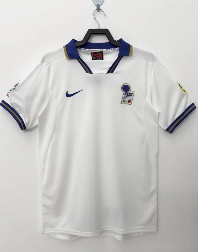 Italy 1996 Vintage Retro Away Game Jersey
