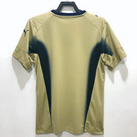 Italy 2006 Vintage Retro Goalkeeper Gold Jersey