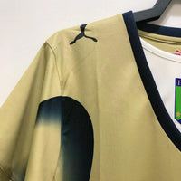 Italy 2006 Vintage Retro Goalkeeper Gold Jersey