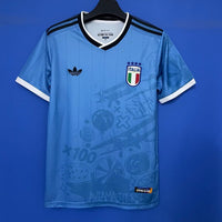 Italy 25/26 Blue/Black/White Game Version Home Jersey