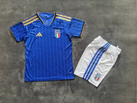 Italy 25/26 Blue Home Kids Jersey Set