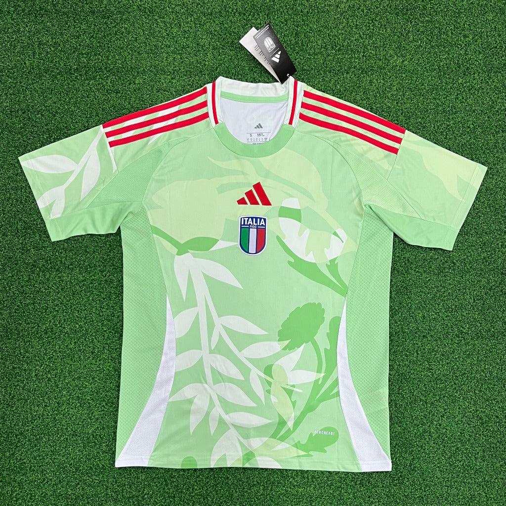 Italy 25/26 Green Away Player Version Jersey