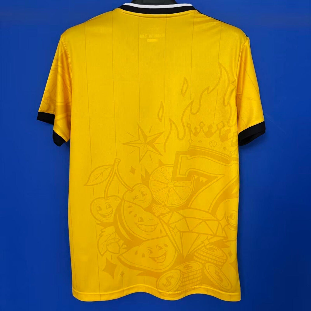 Italy 25/26 Yellow/Black/White Game Version Home Jersey