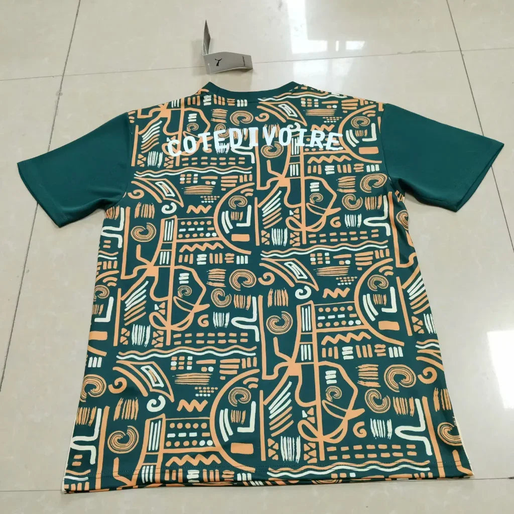 Ivory Coast 25/26 Cote d'Ivoire Green Training Jersey