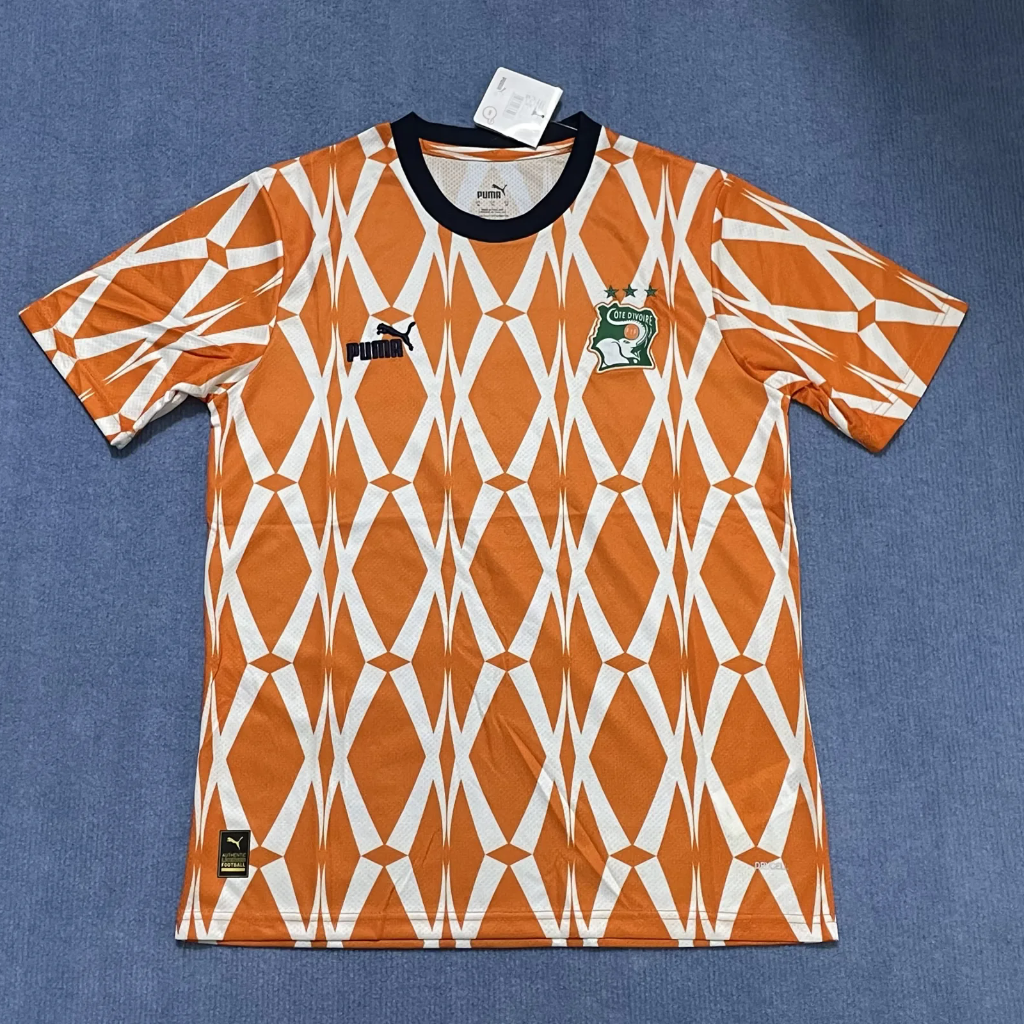 Ivory Coast 25/26 Cote d'Ivoire Orange Training Jersey