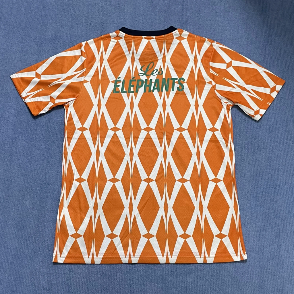 Ivory Coast 25/26 Cote d'Ivoire Orange Training Jersey