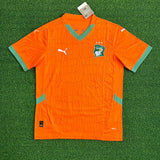Ivory Coast 25/26 Orange/Green Home Jersey