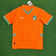 Ivory Coast 25/26 Orange/Green Home Jersey