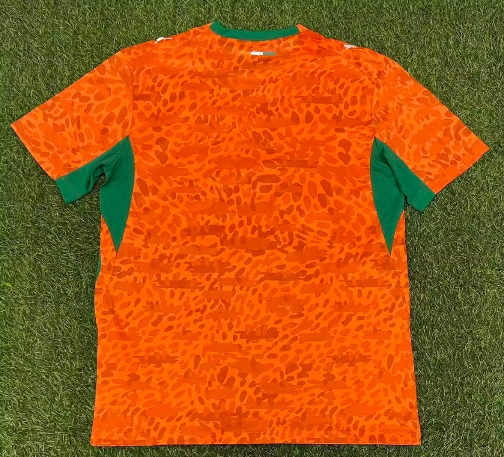 Ivory Coast 26/27 Orange/Green Home Jersey
