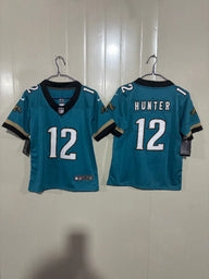 Jaguars 25/26 Hunter #12 Blue/Black Game Kids Jersey