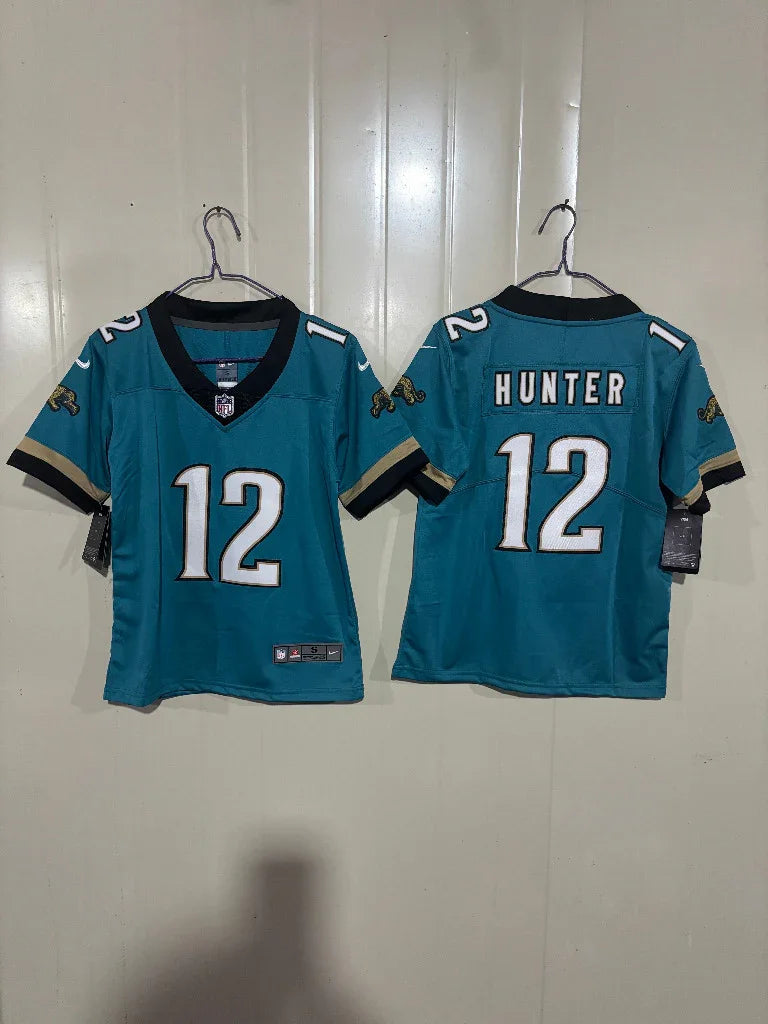Jaguars 25/26 Hunter #12 Blue/Black Game Kids Jersey