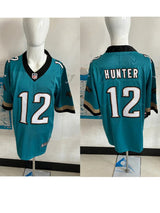 Jaguars 25/26 Hunter #12 Blue/Black NFL Jersey