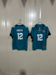 Jaguars 25/26 Hunter #12 Blue Game Kids Jersey