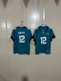 Jaguars 25/26 Hunter #12 Blue Game Kids Jersey