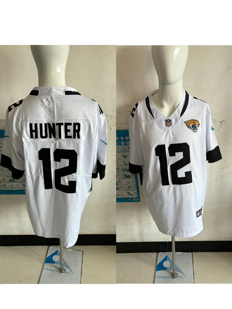 Jaguars 25/26 Hunter #12 White NFL Jersey