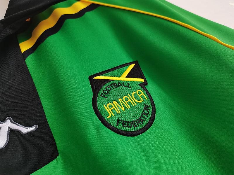 Jamaica 1998 Green/Yellow Away Jersey