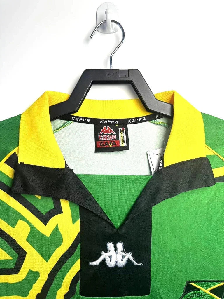 Jamaica 1998 Green/Yellow Away Jersey