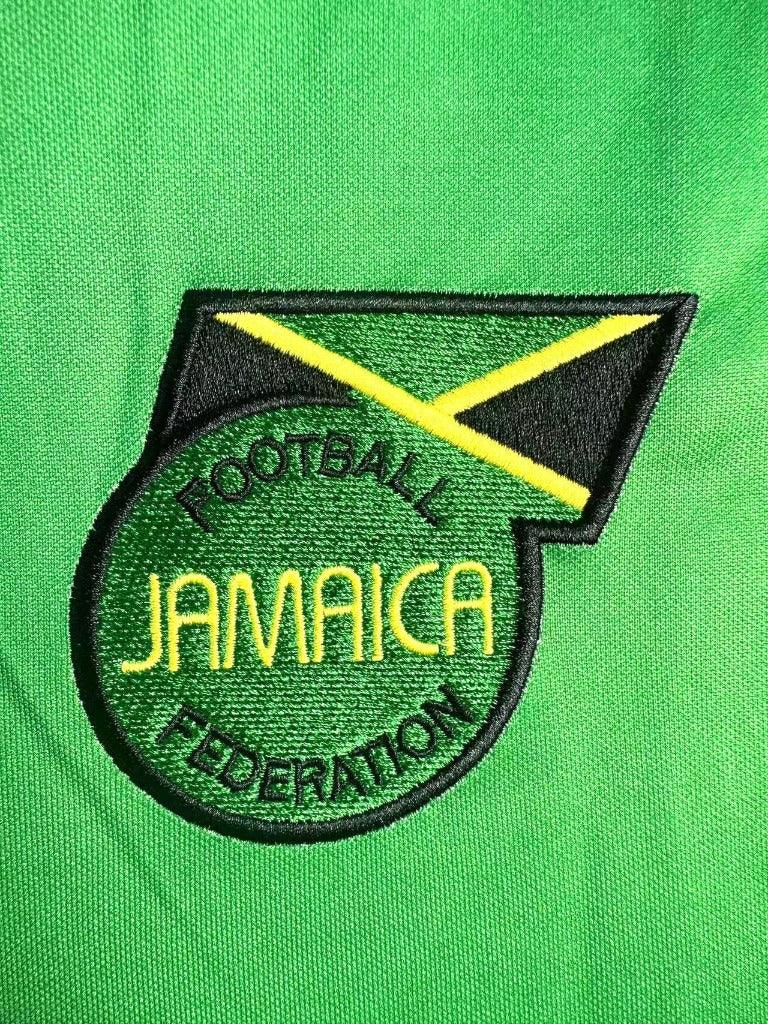 Jamaica 1998 Green/Yellow Away Jersey