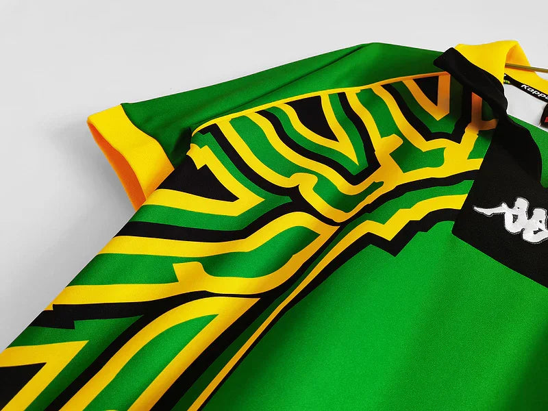 Jamaica 1998 Green/Yellow Away Jersey