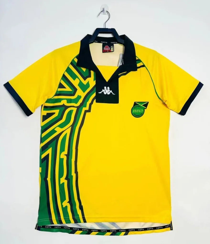 Jamaica 1998 Yellow/Black Home Jersey