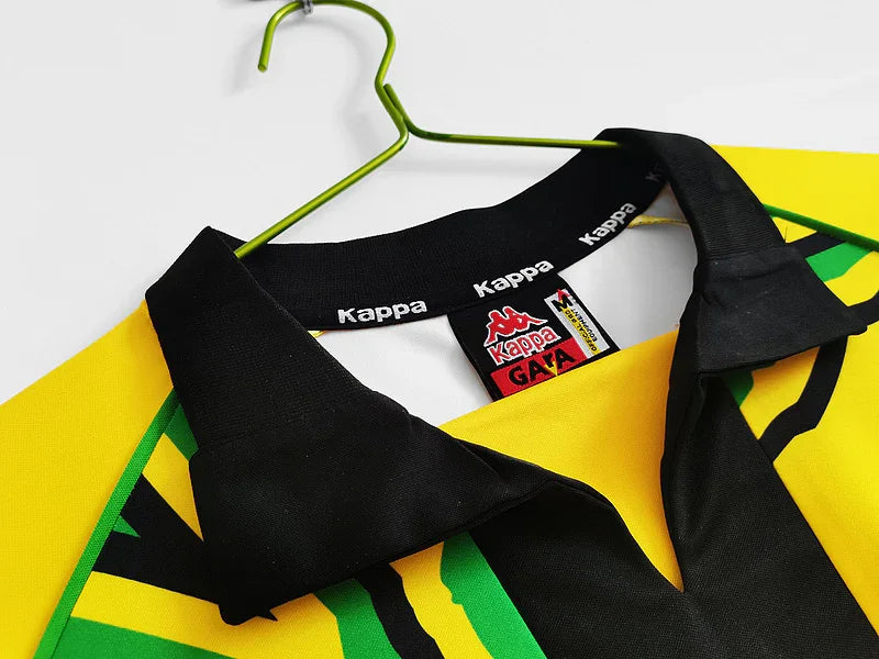 Jamaica 1998 Yellow/Black Home Jersey