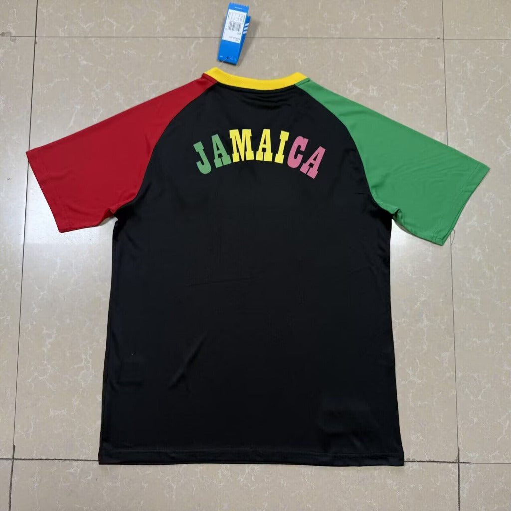 Jamaica 2026 Black/Green/Red/Yellow Away Pre-Match Jersey