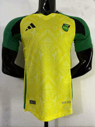 Jamaica 25/26 Yellow/Green Home Player Jersey