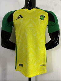 Jamaica 25/26 Yellow/Green Home Player Jersey