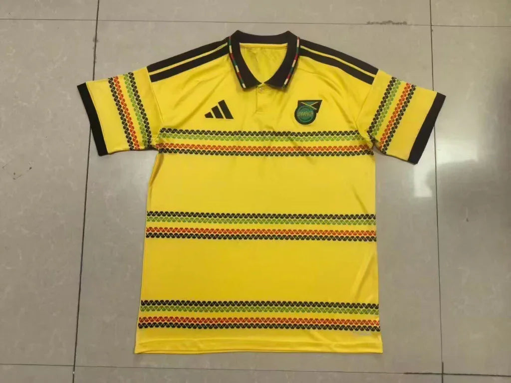 Jamaica 26/27 Yellow/Black Home Jersey