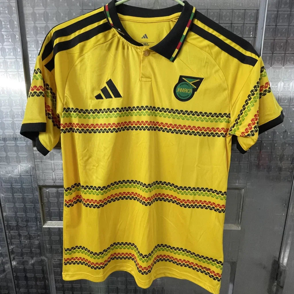 Jamaica 26/27 Yellow/Black Home Jersey