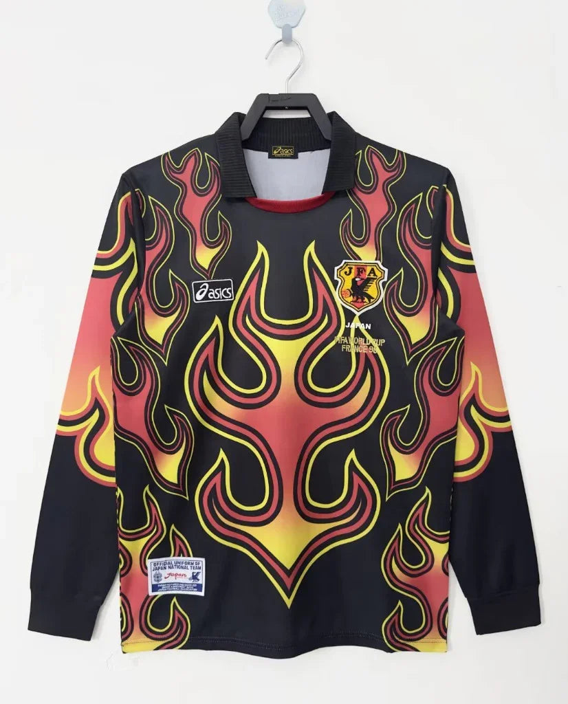 Japan 1998 Goalkeeper Long Sleeves Jersey