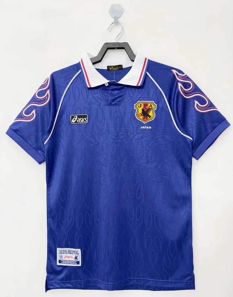 Japan 1998 Vintage Retro Home Long Sleeve Jersey