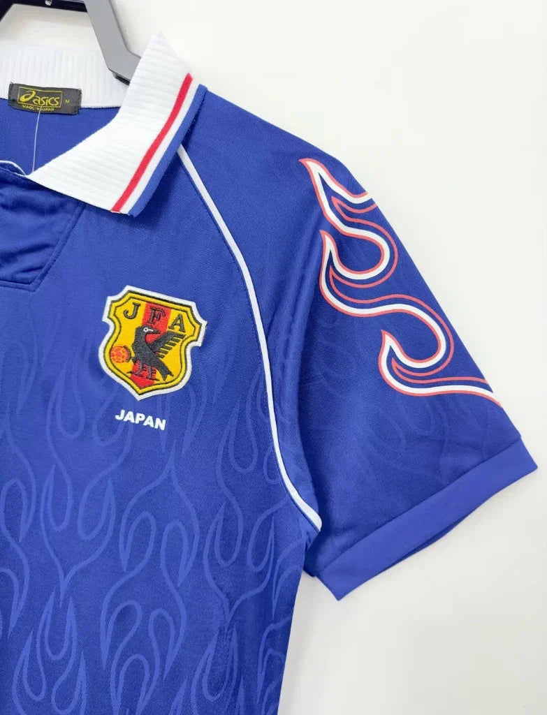 Japan 1998 Vintage Retro Home Long Sleeve Jersey