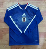 Japan 2026 Blue/White Home Long Sleeves Jersey