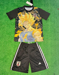 Japan 25/26 Anime Dragon Ball Goku Kids Jersey Set