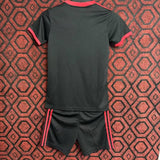 Japan 25/26 Anime Goku Black/Red Kids Jersey Set