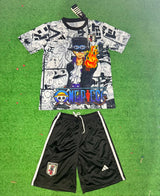 Japan 25/26 Anime Luffy and The Straw Hat Pirates Kids Jersey Set