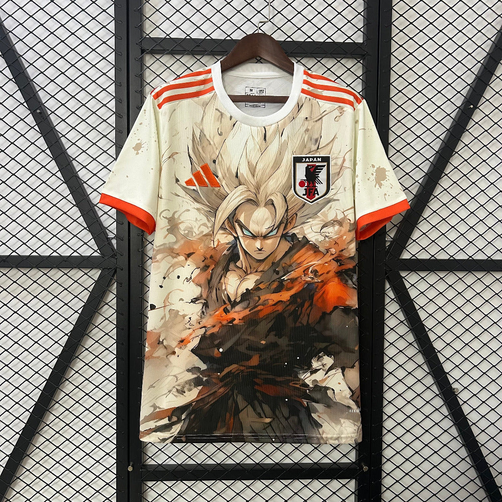 Japan 25/26 Beige Goku Anime Special Jersey