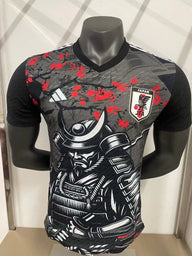 Japan 25/26 Black/Red Samurai Warrior Player Version Jersey