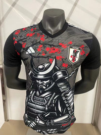 Japan 25/26 Black/Red Samurai Warrior Player Version Jersey