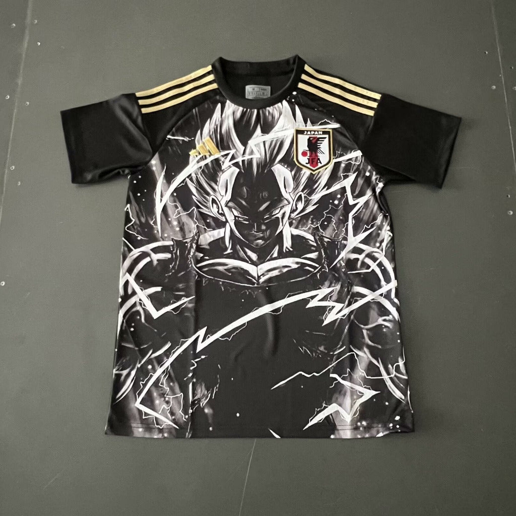 Japan 25/26 Black/Yellow Super Saiyajin Vegeta Special Jersey