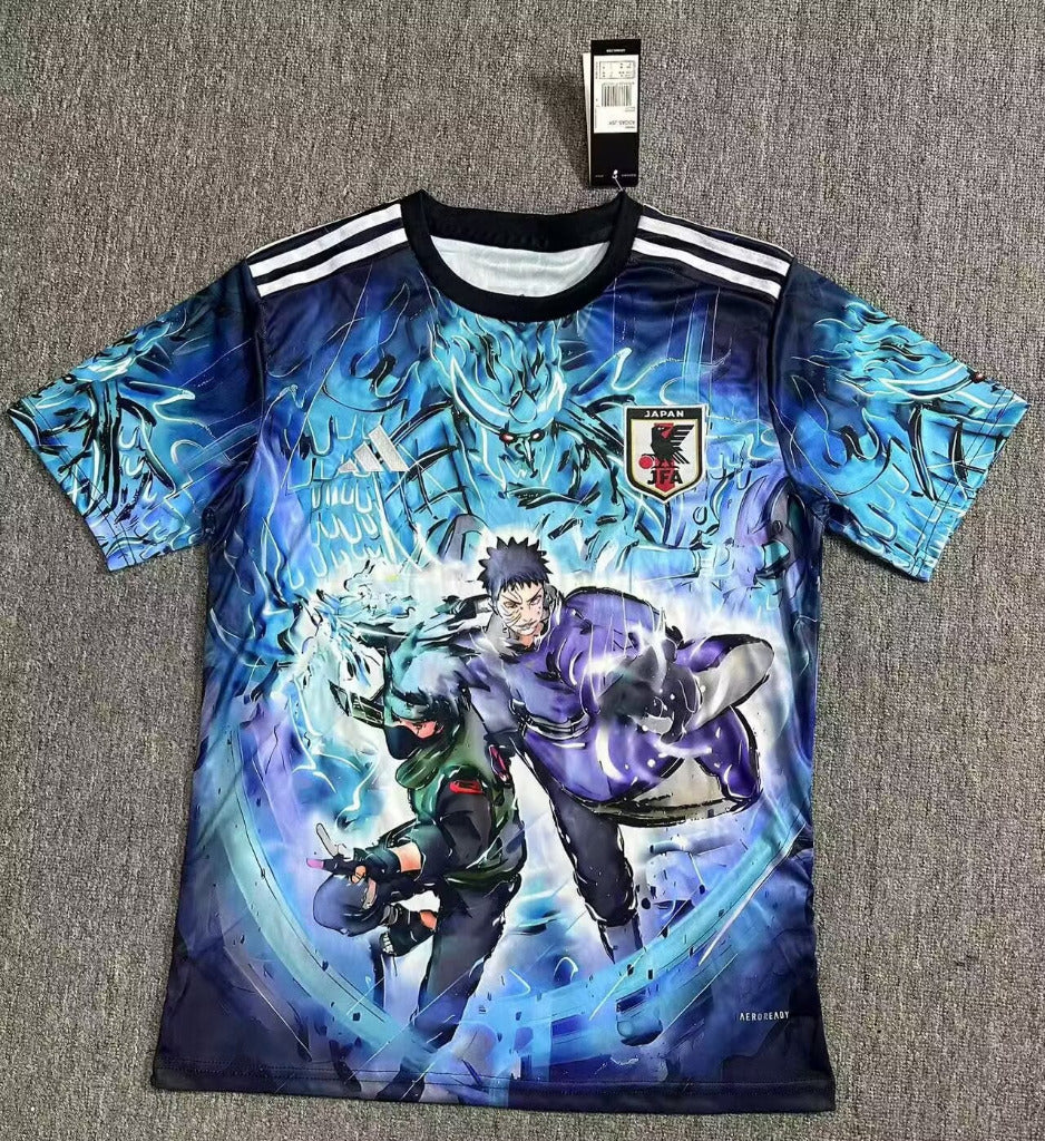 Japan 25/26 Blue Naruto Anime Jersey