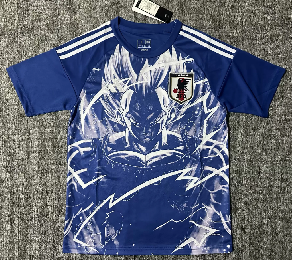 Japan 25/26 Blue Super Saiyajin Vegeta Anime Special Jersey