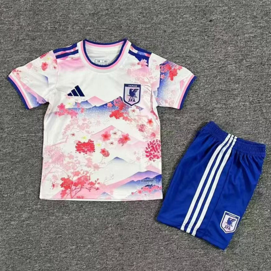 Japan 25/26 Cherry Blossom Kids Jersey Set
