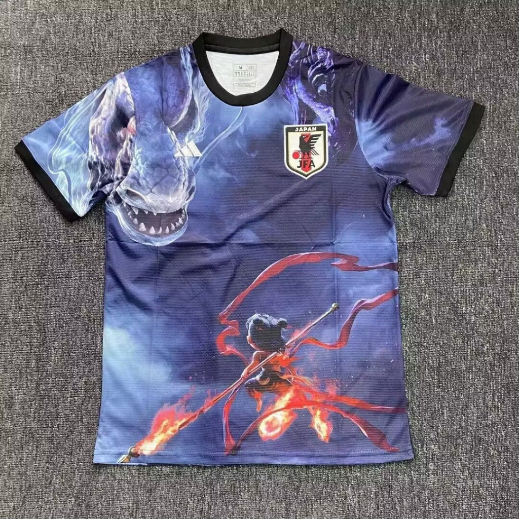 Japan 25/26 Deep Blue Nezha Anime Jersey