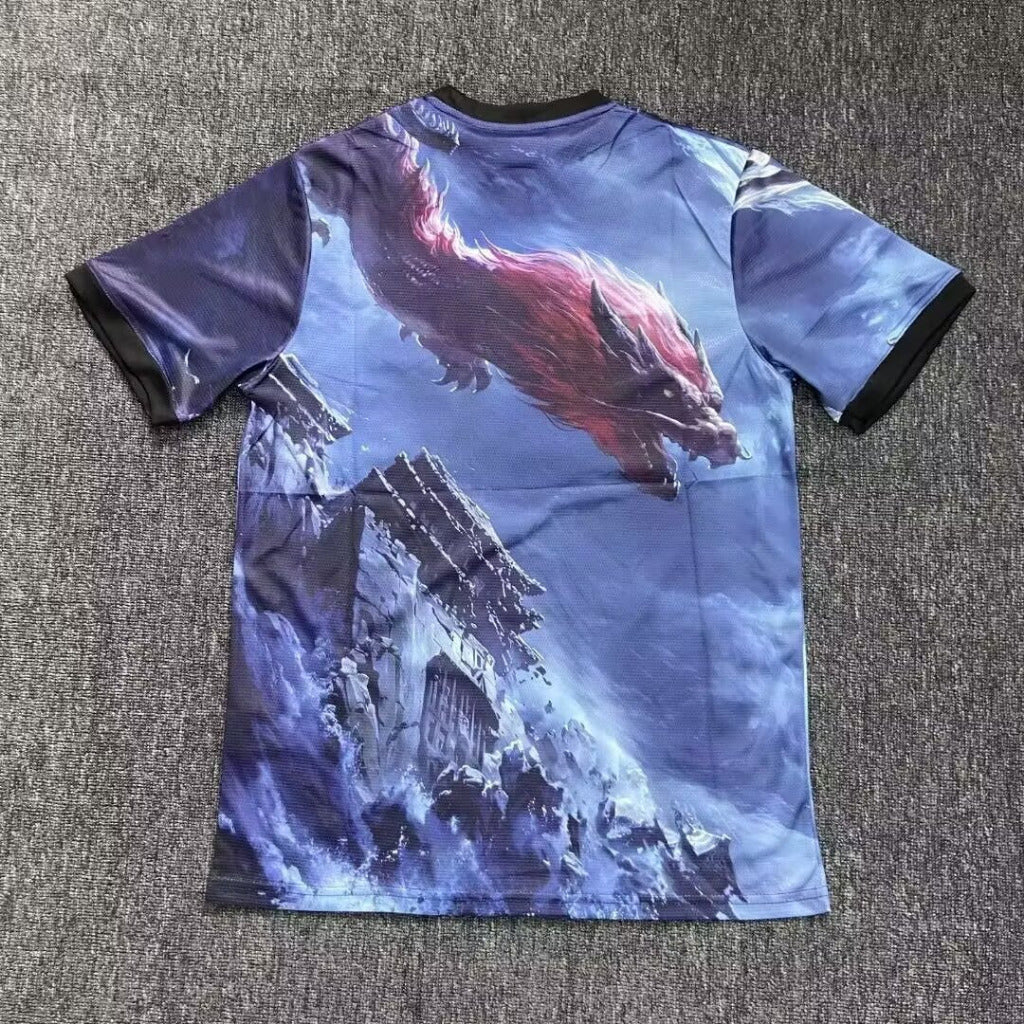 Japan 25/26 Deep Blue Nezha Anime Jersey