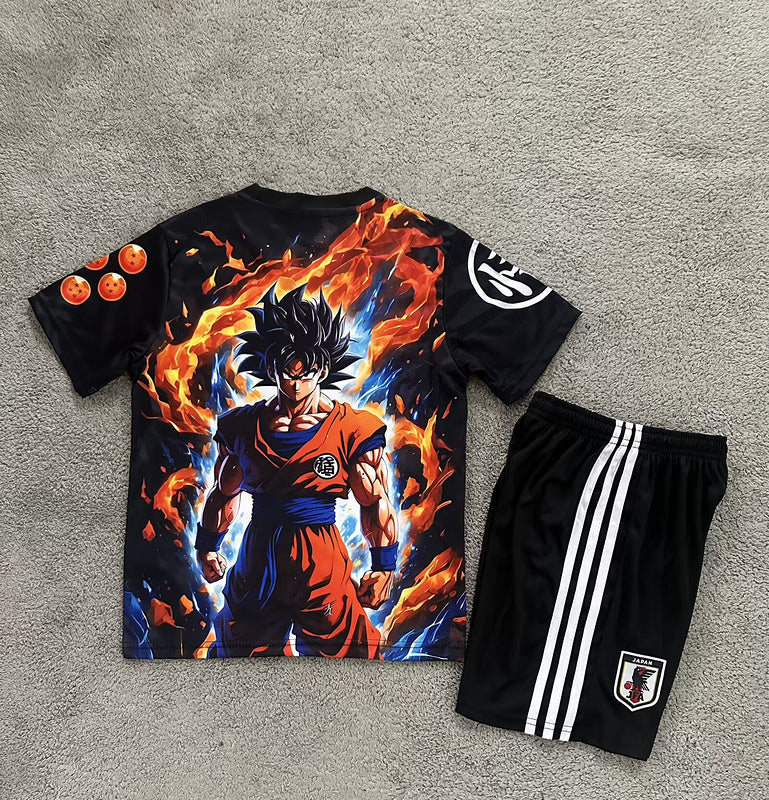 Japan 25/26 Dragon Ball Goku Kids Jersey Set