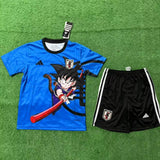 Japan 25/26 Dragon Ball Super Saiyan Goku Kids Jersey Set