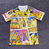Japan 25/26 Gold Saint Seiya Group Anime Jersey