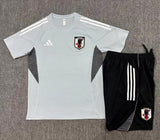 Japan 25/26 Gray Training Kids Jersey Set